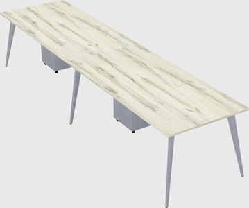 Modern rectangular office desk