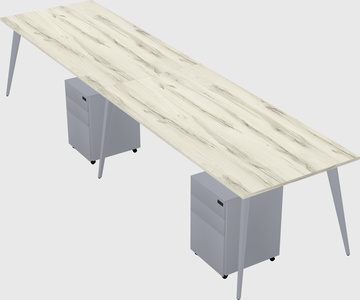 Modern rectangular office desk
