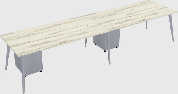 Modern rectangular office desk