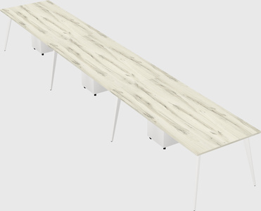 Modern rectangular office desk