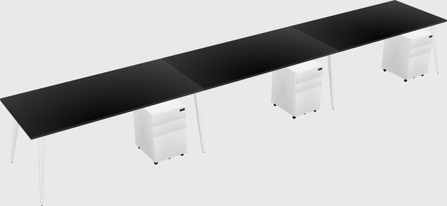 Modern Rectangular Office Desk
