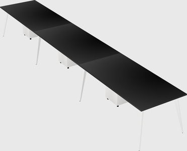 Modern rectangular office desk