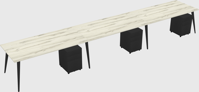 Modern Rectangular Office Desk