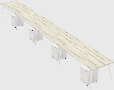 Modern rectangular office desk
