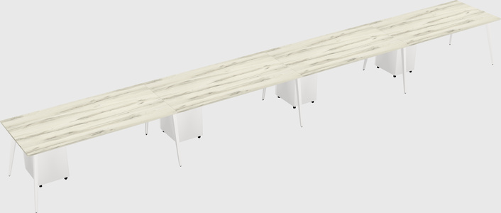 Modern rectangular office desk