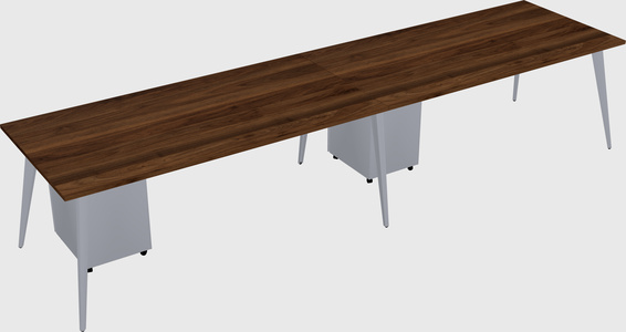 Modern rectangular office desk