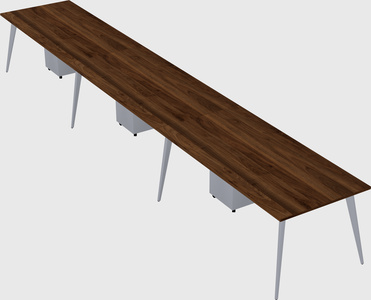 Modern rectangular office desk
