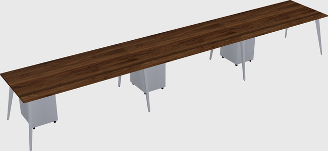 Modern rectangular office desk