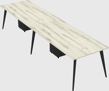 Modern rectangular office desk