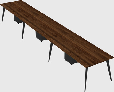 Modern rectangular office desk