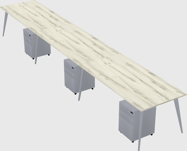 Modern rectangular office desk