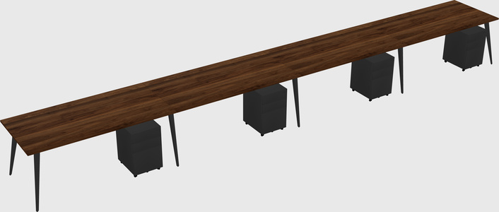 Modern Rectangular Office Desk