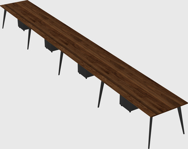 Modern rectangular office desk