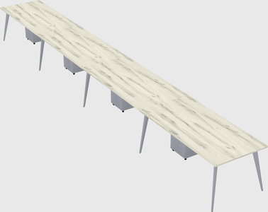 Modern rectangular office desk