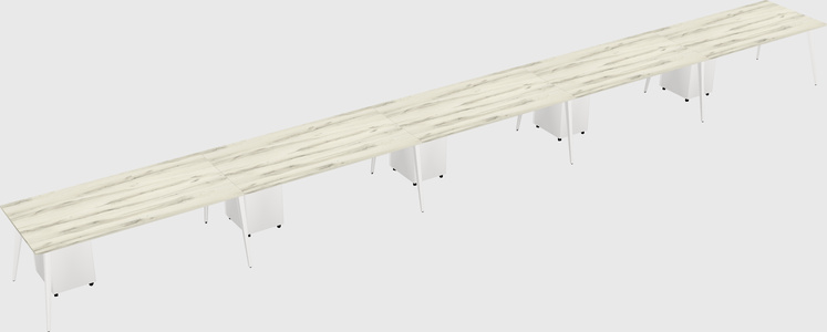 Modern rectangular office desk