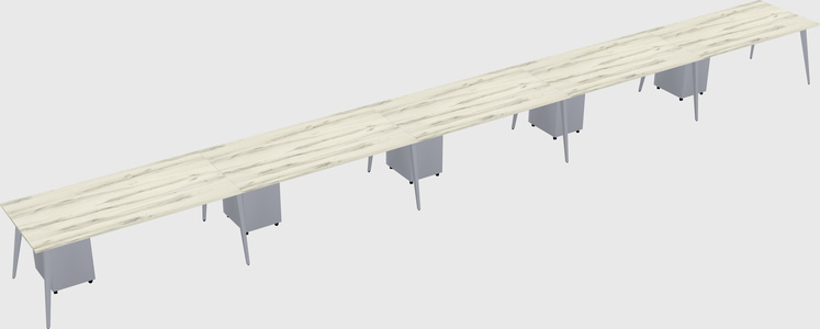 Modern rectangular office desk