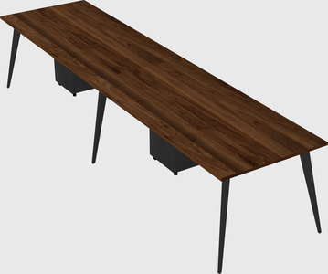 Modern rectangular office desk