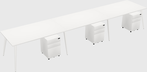 Modern Rectangular Office Desk
