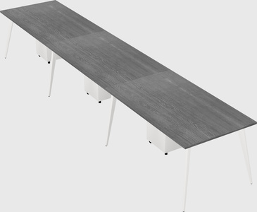 Modern rectangular office desk