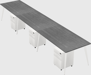 Modern rectangular office desk
