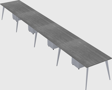 Modern rectangular office desk