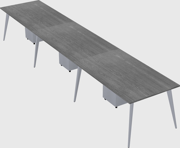 Modern rectangular office desk
