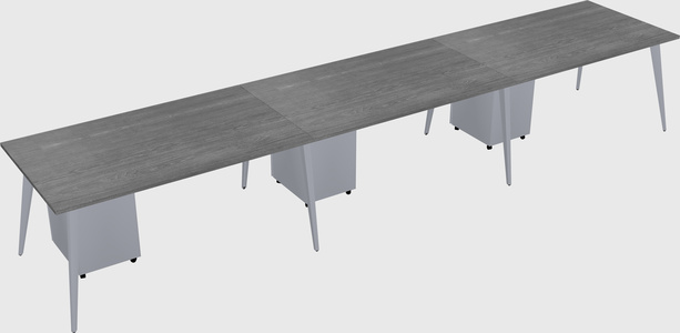 Modern rectangular office desk