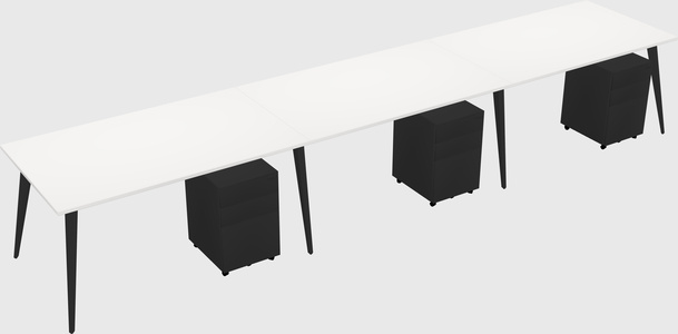 Modern Rectangular Office Desk