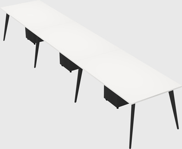 Modern rectangular office desk