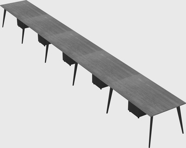 Modern rectangular office desk