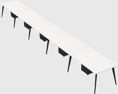 Modern rectangular office desk