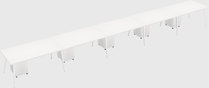 Modern rectangular office desk