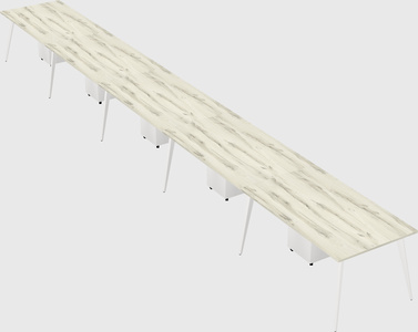 Modern rectangular office desk