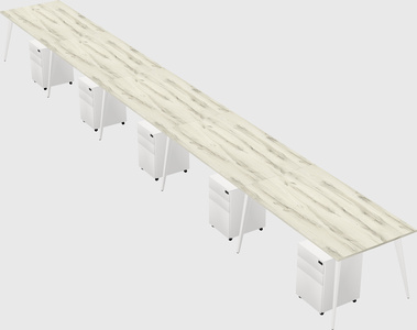 Modern rectangular office desk