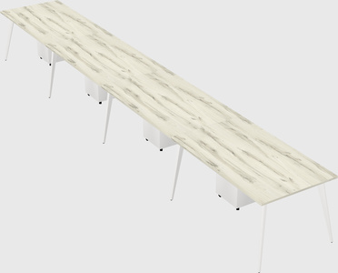 Modern rectangular office desk