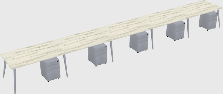 Modern Rectangular Office Desk