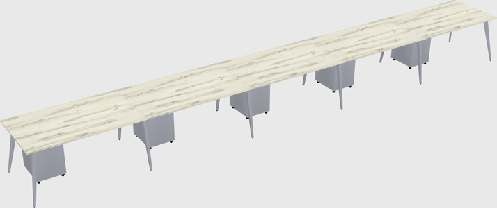 Modern rectangular office desk