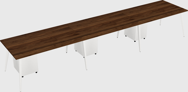 Modern rectangular office desk