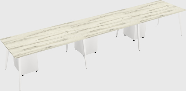 Modern rectangular office desk