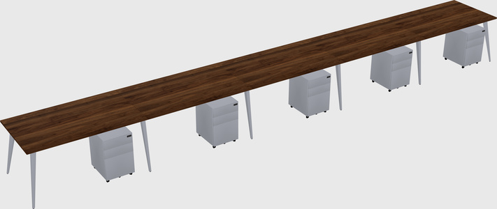 Modern Rectangular Office Desk