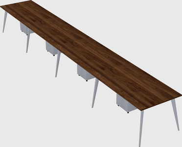 Modern rectangular office desk