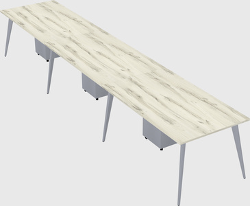 Modern rectangular office desk