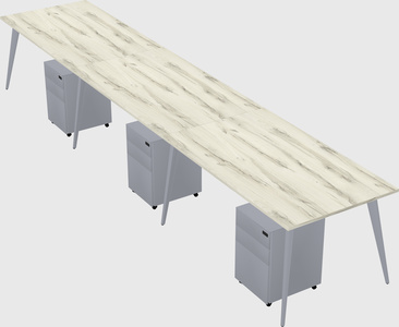 Modern rectangular office desk