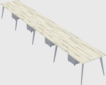 Modern rectangular office desk