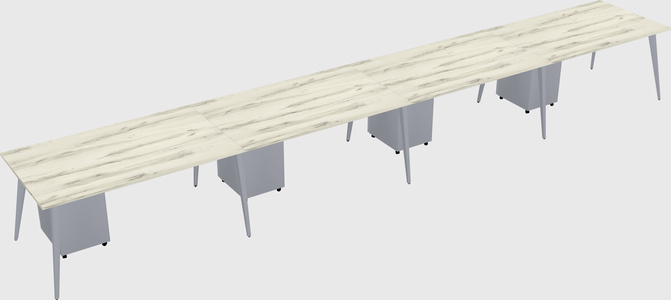 Modern rectangular office desk