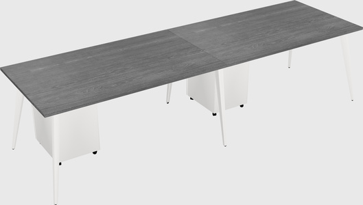 Modern rectangular office desk