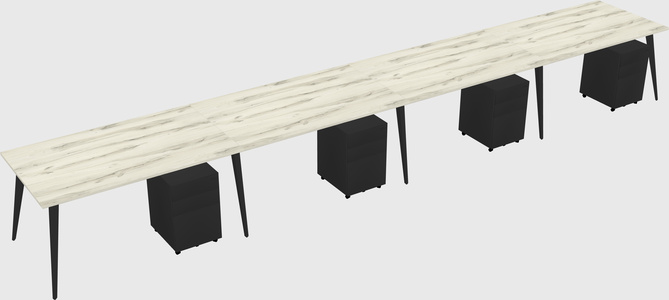 Modern Rectangular Office Desk