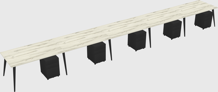 Modern Rectangular Office Desk