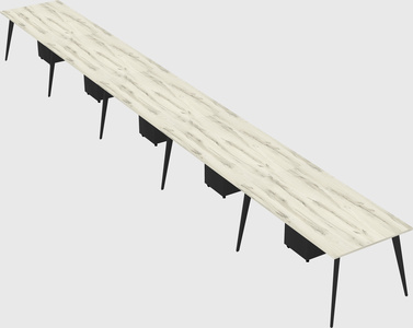 Modern rectangular office desk