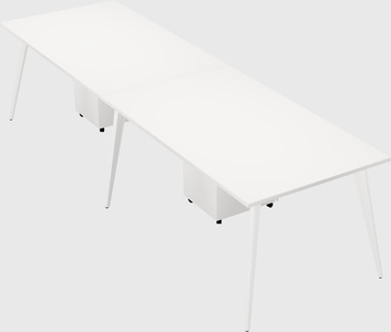 Modern rectangular office desk